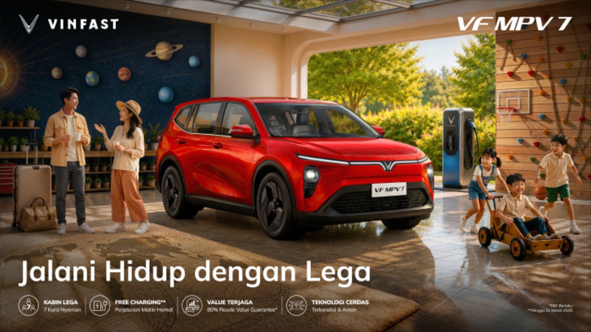 VinFast chính thức xuất xưởng VF MPV 7 tại Indonesia